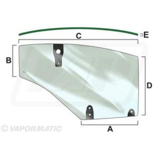 LH DOOR GLASS CASE 192003A6