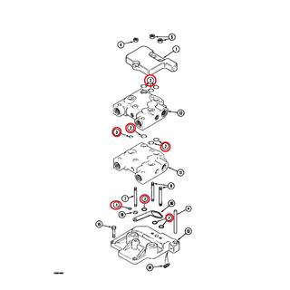 NC3385-NC3386  - ΛΑΣΤΙΧΑ ΥΔΡΑΥΛΙΚΟΥ CASE 238-6117 238-6112 (51,93,CX,71,72,89,MAGNUM,MX,MXC)