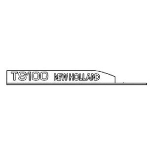 DECAL NEW HOLLAND TS100 82013696-82013697