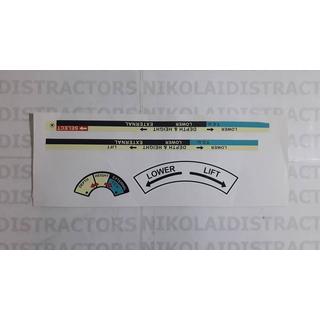 DECAL- POSTION CONTROL DAVID BROWN 9497