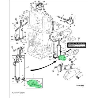 NC6815 - ΜΠΟΥΚΑΛΑ ΑΖΩΤΟΥ ΚΑΜΠΙΝΑΣ JOHN DEERE AL151076