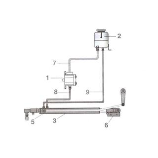 POWER STEERING KIT CASE 654