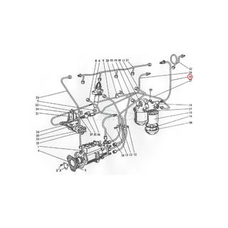 LEAK OFF RAIL TO FILTER PIPE DAVID BROWN K918923 