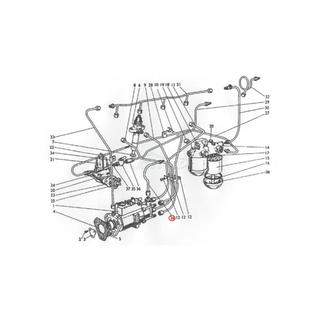 LEAK OFF RAIL TO INJECTION PUMP PIPE DAVID BROWN K918923