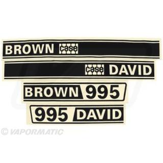 SET EMBLEM DAVID BROWN 995 K947734