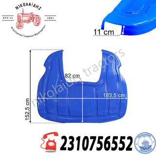 NC10219 - ΟΡΟΦΗ NEW HOLLAND TSA T6 T60 T7 T70 ΟΡΘΟΓΩΝΙΑ ΦΑΝΑΡΙΑ 87585573 