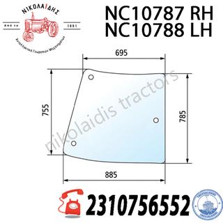 NC10787 - NC10788 ΤΖΑΜΙ - ΠΑΡΑΘΥΡΟΥ LH-RH R201574 R201575